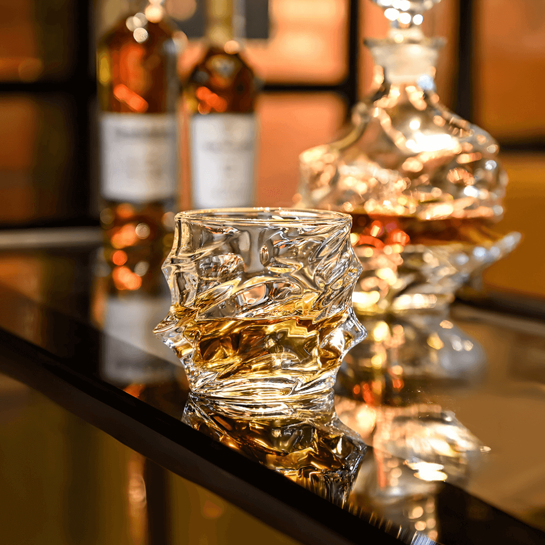Storm Japanese Crystal Glass Set